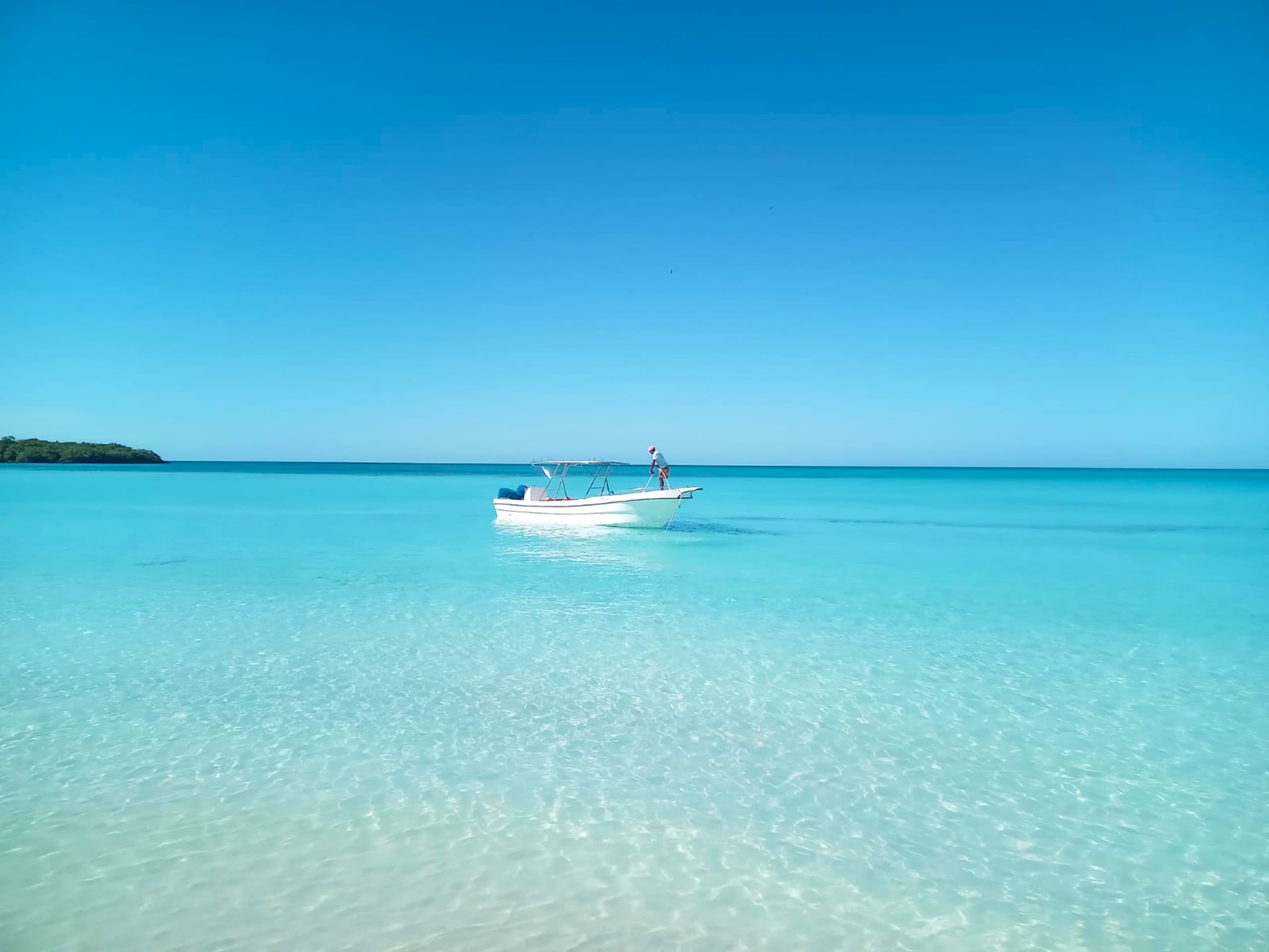 lancha excursion 4 playas paradisíacas de saona